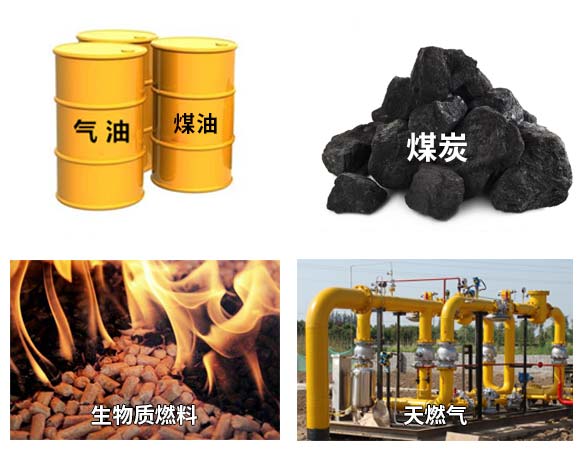 常見的熱源可以分為固體燃料、液體燃料、氣體燃料等